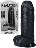 RealRock - Dildo 10 inch mit Hoden - Extra Thick