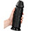 RealRock - Dildo 9 inch without Balls - Extra Thick