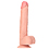 RealRock - Dildo 11 inch with Balls - Straight Ultra Skin