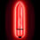 7 Speed RO-80mm Neon Nights - Red Quasar