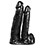 Double Dildo Dildorama 515 line 8+9 inch - Black