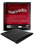 WetGAMES Sex-Sheet - Black 180x220 cm