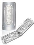 Tenga - Flip Hole Masturbator - silber